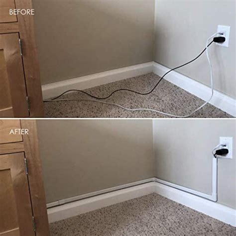 metal to hide wires in house|how to hide wire in home.